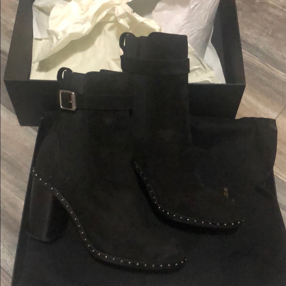 Rag & Bone Romi Studded Suede Bootie